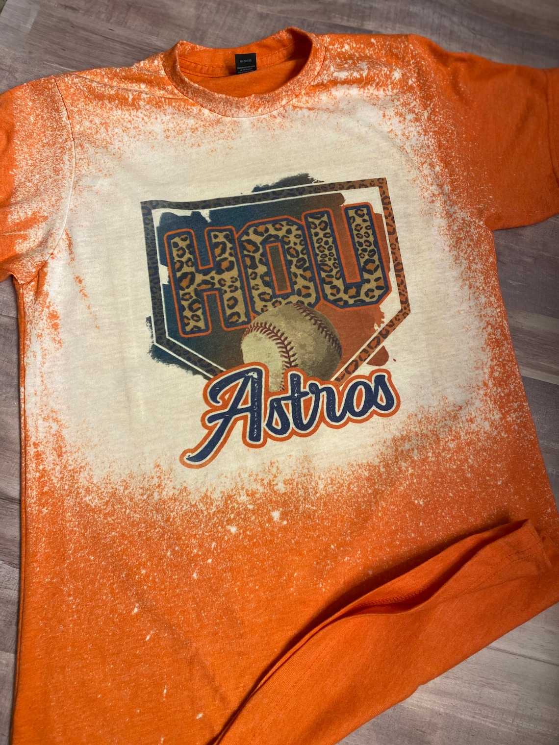 astros bleached shirt