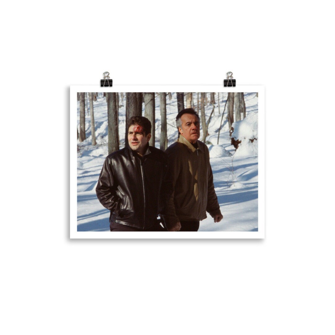 Sopranos Pine Barrens Paulie Walnuts and Chris Moltisanti Etsy