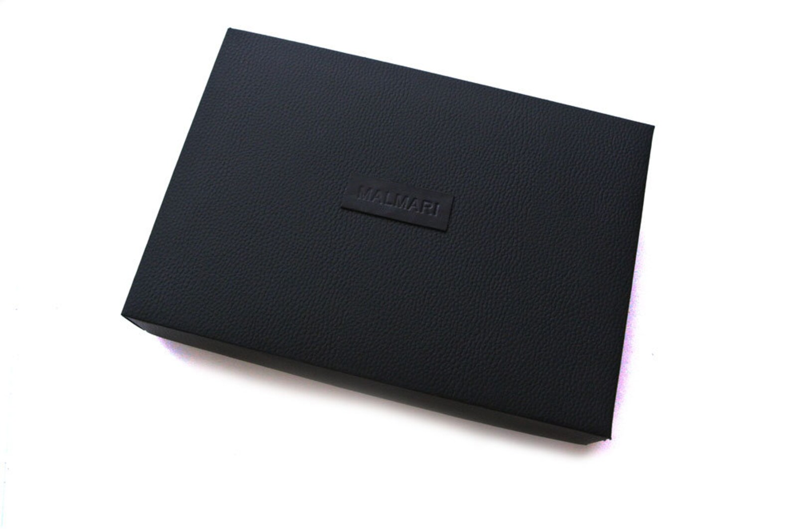 Stylish Black Box for Bags Box From Paper Leather Pattern Etsy