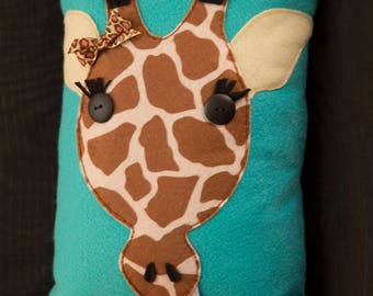 Friendly Giraffe Pillow