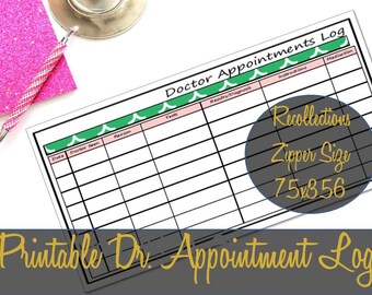 check register recollections zippered planner printable etsy