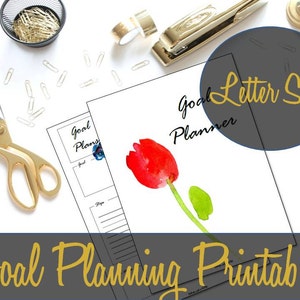 Goal Planning Printable Inserts, To Do, Weekly Goals, Goal Plans, Accomplishments, Goal Steps, BIG Happy Planner, Arc - INSTANT DOWNLOAD