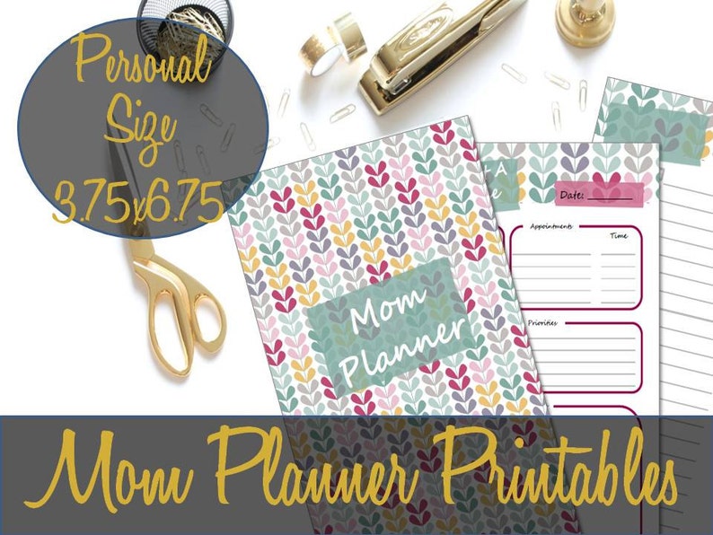 Mom Planner Mom Organizer Mom Calendar to Do Mom Planning Etsy