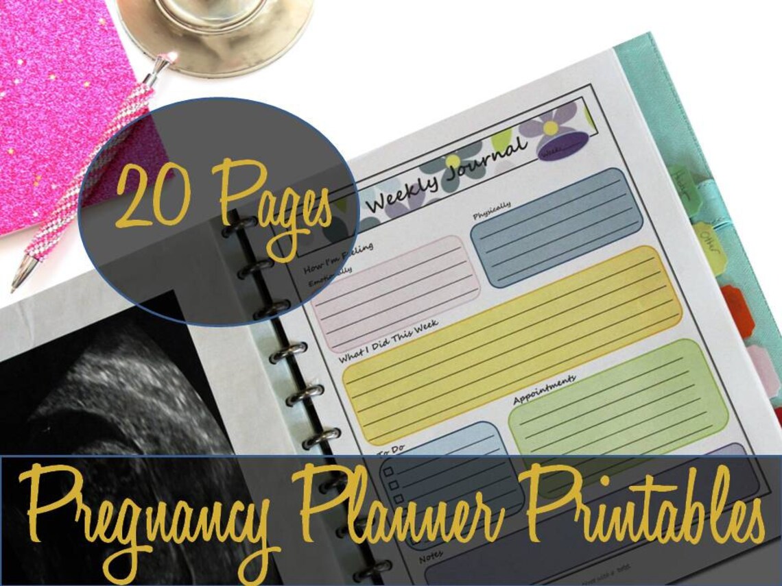 Pregnancy Planner Printables Pregnancy Inserts Baby - Etsy