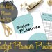 Budget Printable Inserts Mini Happy Planner Size, Finance Planner ...