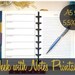 Week With Notes on 2 Pages A5 Printable Inserts Undated - Etsy
