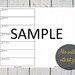 Week With Notes on 2 Pages A5 Printable Inserts Undated - Etsy