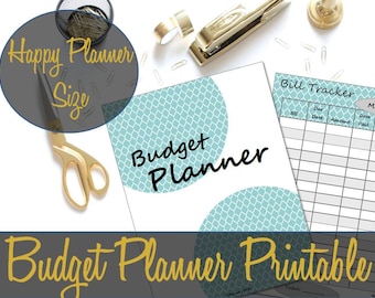 Happy Planner Inserts, Budget Insert, Finance Planner, Budget Planner, Budget Planning Insert, Happy Planner Insert, Happy Planner Pages