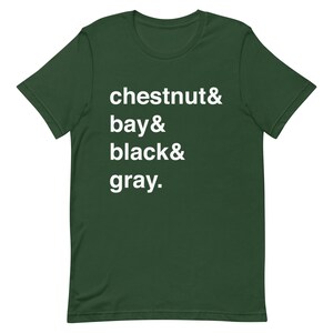 colors& equestrian tshirt