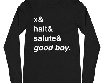 good boy& equestrian tshirt