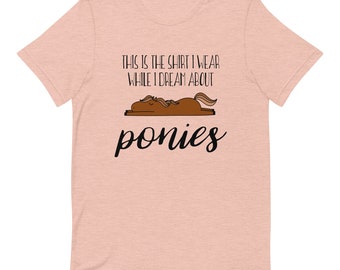 träumen von Ponys Pferdesport tshirt