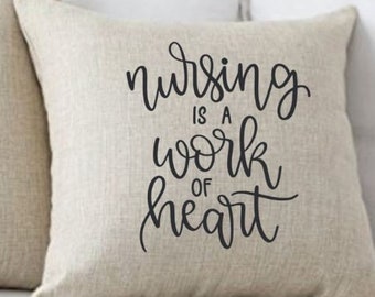 PixiDoodle Student Registered Nurse Essential Worker Throw Pillow 16x16 Multicolor PixiDoodle Student Registered Nurse Essential Worker Throw Pillow 16x16 Multicolor