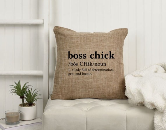 18x18 Boss Chick Definition Boss Babe Babe Cave