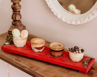 Dessert Tasting Flight, Ice Cream Flight Paddle, Dessert Tray, Personalized Dessert Tasting Tray, Custom Tasting Flight
