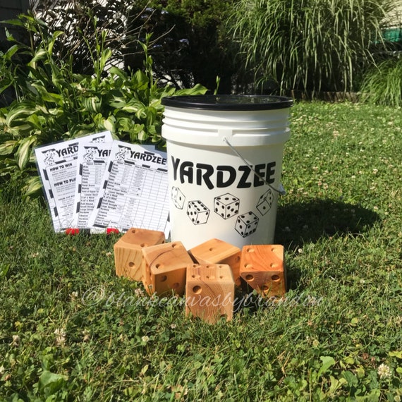 yardzee yard dice game