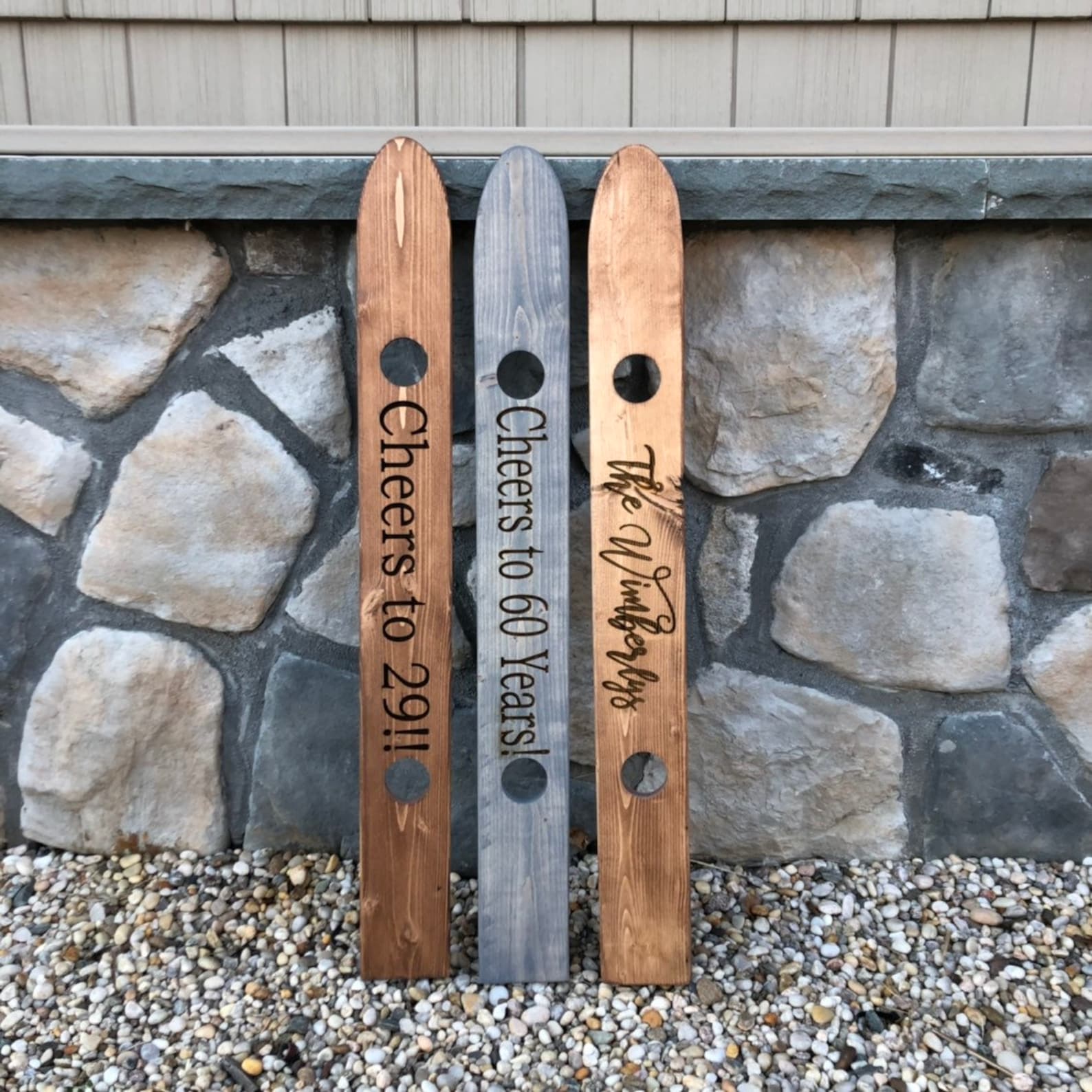 Mini Ski Board for Shots Personalized Wood Mini Shot Board Etsy Australia