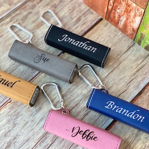 Personalized Power Bank, Power Bank Keychain, Travel Phone Charger Backup, Portable Charger, On The Go Charger, Battery Pack