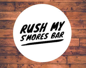 Rush My Smores Bar, *7 or 14 day processing*, *ONLY available as an add on to an existing smores bar order*, *Smores bar not included*