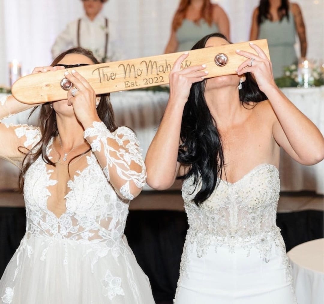Unity Shot Board, Wedding Shot Board, Mini Ski Board for Shots
