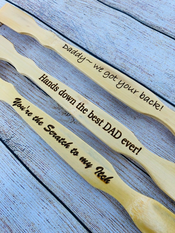 Custom Backscratcher Personalized Back Scratcher Fathers Day Etsy