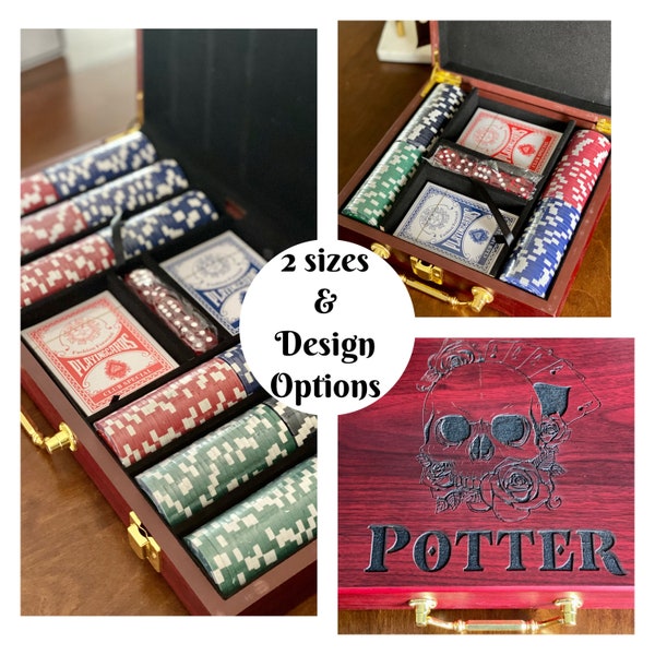 Personalized Poker Chips Etsy