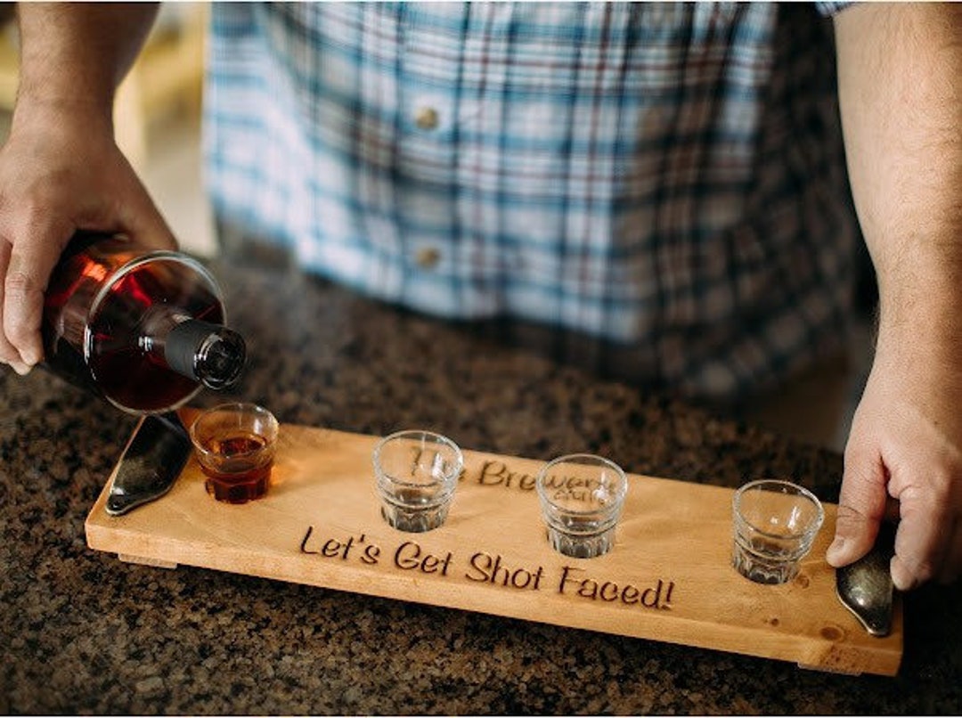 Personalized Shot Flight, Tequila Shot Flight, Party Shot Flight