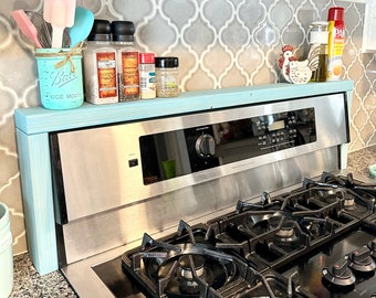 Diy spice rack over stove sale