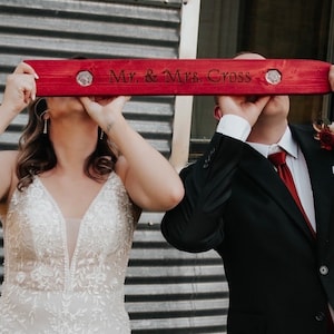 Wedding Shot Board Flight, Couples Shot Board Ski, Mini Ski Board for Shots, Personalized Wood Shot Board, Custom Ski, 2 Person Shot Board