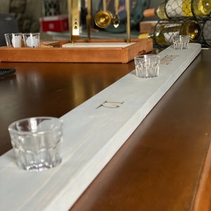 Premium Wood Ski Board For Shots, Personalized Ski Board , Wood Ski Shot Board, Custom Ski Board , Shots Game, Shots Board, Bachelor Party