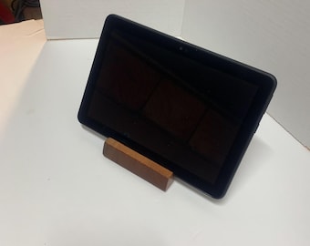 Phone & Tablet Holder – Handcrafted Elegance for Your Desk or Nightstand Mahogany