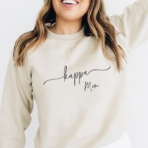 Official KAPPA KAPPA GAMMA Mom Sweatshirt, Kappa Kappa Gamma Merch, Sorority Mom Sweatshirt, Kappa Kappa Gamm  Mom Gift, Sorority Mom Merch