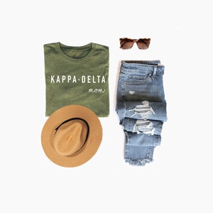 Official KAPPA DELTA MOM Shirt, Sorority Mom Merch, Kappa Delta Mom Merch, Sorority Gift Idea, Kappa Delta Gift Idea, Kappa Delta Mom TShirt