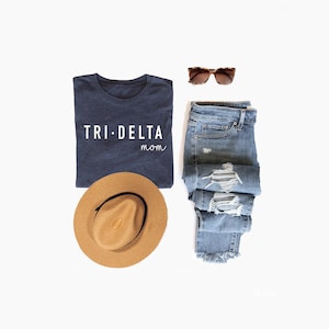 Tri Delta Mom Shirt - Tri Delta Merch - Sorority Merch - Tri Delta Mom - Tri Delta Shirt - Tri Delt Merch - Tri Delt Mom - Tri Delt Shirt