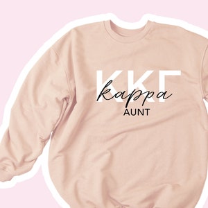 Official KAPPA KAPPA GAMMA Aunt Lightweight Sweatshirt
