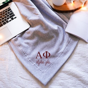 Manta oficial de la hermandad ALPHA PHI