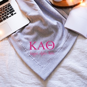 Manta oficial de la hermandad KAPPA ALPHA THETA
