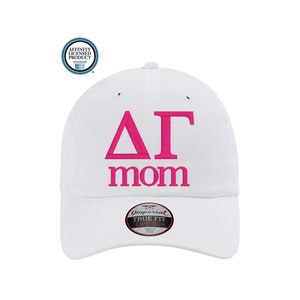 Official DELTA GAMMA Mom Embroidered Performance Baseball Cap, Delta Gamma Mom Hat, Sorority Mom Merch, Delta Gamma Merch, Delta Gamma Gift
