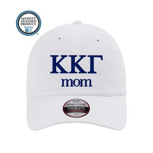 Official Kappa Kappa Gamma Mom Embroidered Performance Baseball Cap, Kappa Kappa Gamma Mom Hat, Sorority Mom Merch, KKG Merch