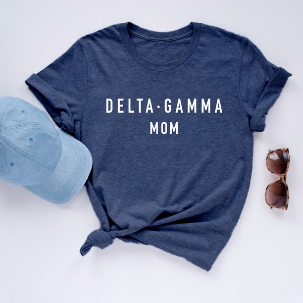 Produits dérivés sororité, Delta Gamma Mom, Cadeaux sororité, Produits dérivés Delta Gamma, Vêtements sororité