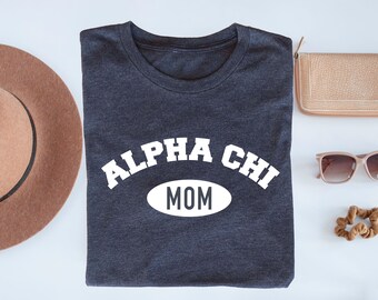 Official ALPHA CHI OMEGA Mom Shirt, Sorority Mom Merch, Alpha Chi Omega Mom Merch, Sorority Gift Idea, Alpha Chi Omega Mom TShirt