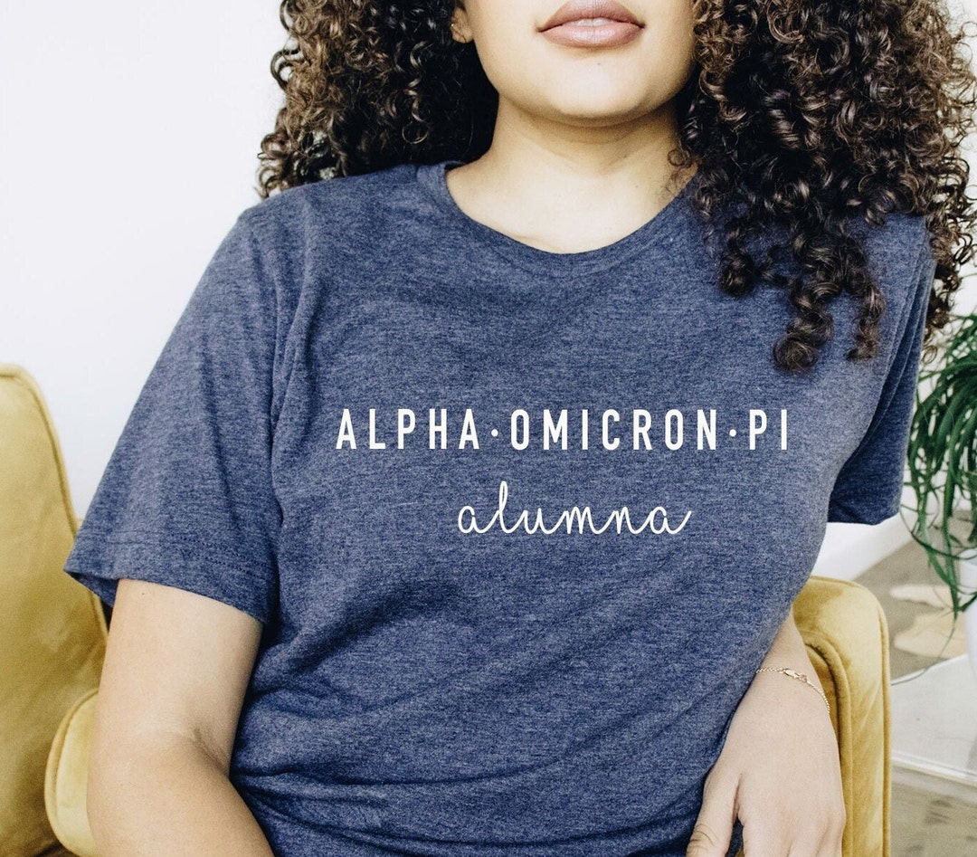 Alpha Omicron Pi Alumna Shirt Alpha Omicron Pi Merch AOII Merch AOII
