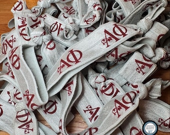 Official ALPHA PHI Elastic Hair Ties!
