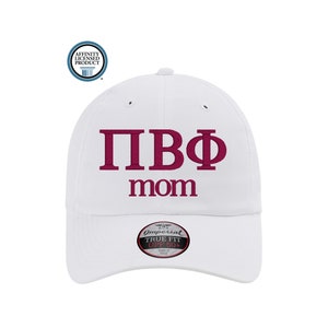 Official PI BETA PHI Mom Embroidered Baseball Cap