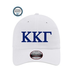 Kappa Kappa Gamma Embroidered Baseball Cap - Sorority KKG Hat
