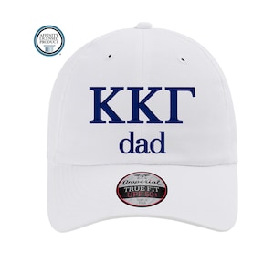 Official KAPPA KAPPA GAMMA Dad Embroidered Performance Baseball Cap, Kappa Kappa Gamma Dad Hat, Sorority Dad Merch, Kappa Kappa Gamma Merch