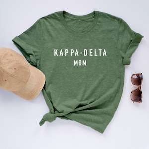 Official KAPPA DELTA MOM Shirt, Sorority Mom Merch, Kappa Delta Mom Merch, Sorority Gift Idea, Kappa Delta Gift Idea, Kappa Delta Mom TShirt