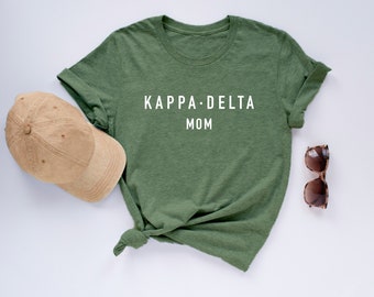 Official KAPPA DELTA MOM Shirt, Sorority Mom Merch, Kappa Delta Mom Merch, Sorority Gift Idea, Kappa Delta Gift Idea, Kappa Delta Mom TShirt