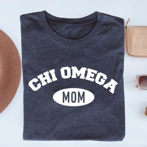 Official CHI OMEGA MOM Shirt, Sorority Mom Merch, Chi Omega Mom Merch, Sorority Gift Ideas, Chi Omega Gift Ideas, Chi Omega Mom T-Shirt