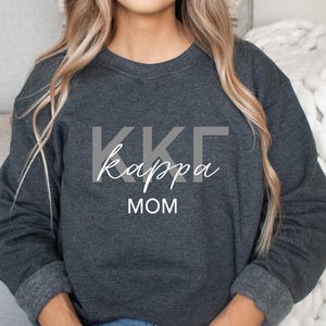 Official KAPPA KAPPA GAMMA Mom Sweatshirt, Kappa Kappa Gamma Merch, Sorority Mom Sweatshirt, Kappa Kappa Gamm  Mom Gift, Sorority Mom Merch