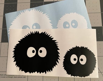 Soot Sprite Inspired Multiple Decal 